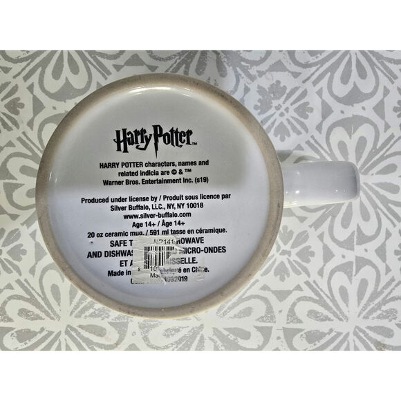 Harry Potter “Spells & Charms” 20 oz Ceramic Mug – Chibi Characters, Teal Int. - Picture 11 of 14